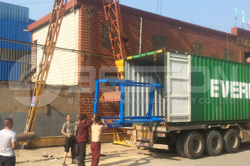 Shipment of Beston Garbage Recycling Machine