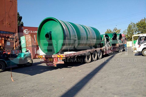 Waste Pyrolysis Machine to Canada