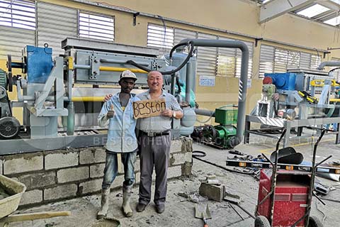 Semi-automatic Egg Tray Machine in Dominica