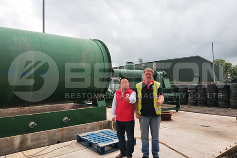 Tire Pyrolysis Plant in UK