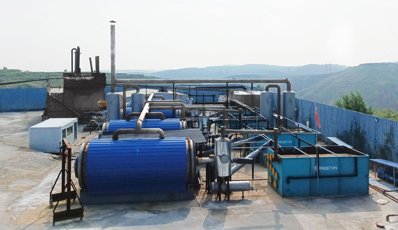 Quality Beston Tyre Pyrolysis Plant for Sale in UAE