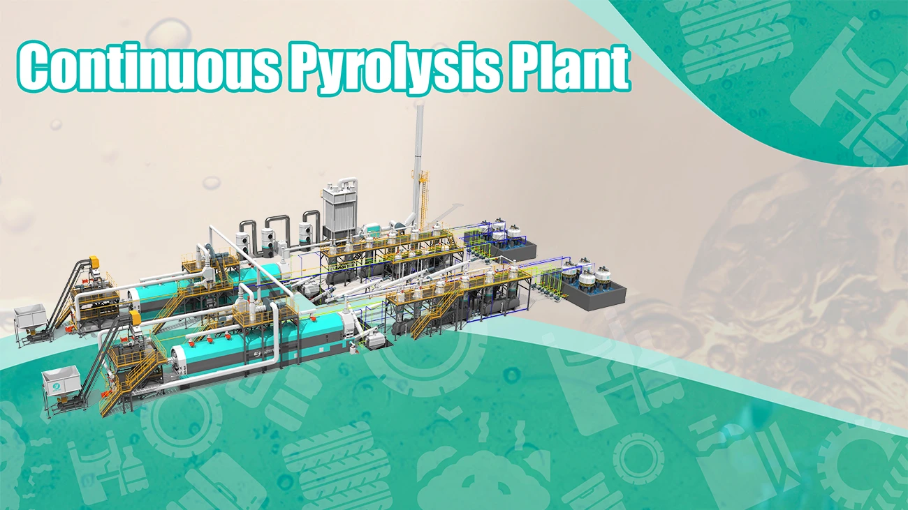 continuous pyrolysis plant